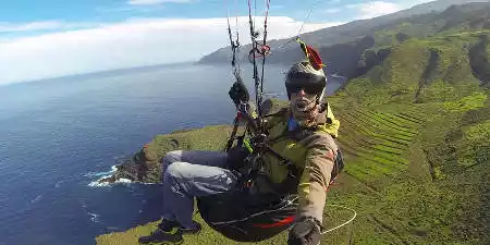 Parapente y Ala delta en La Palma