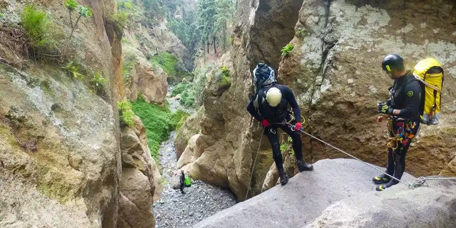 Barranquismo en Tenerife